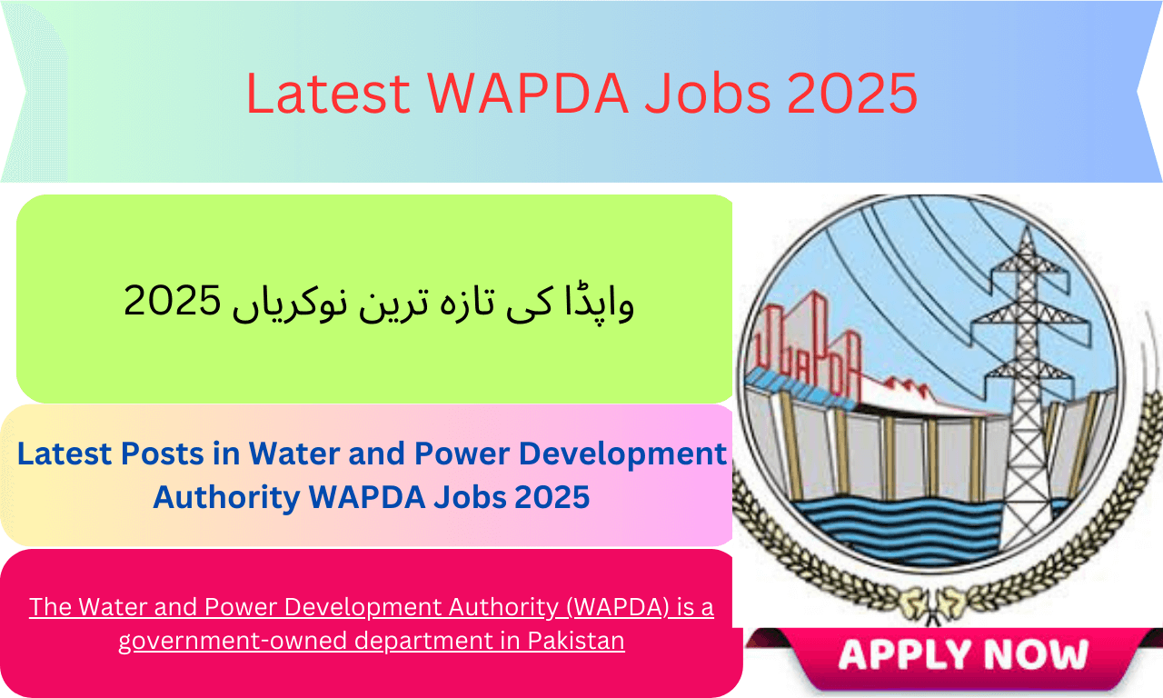 How to apply for WAPDA Jobs 2025 – Application process, eligibility, and requirements for Water and Power Development Authority positions